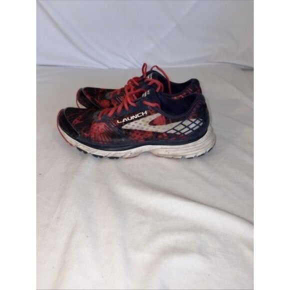 Brooks Launch 3 Size 7.5 Purple/Red - Picture 3 of 7